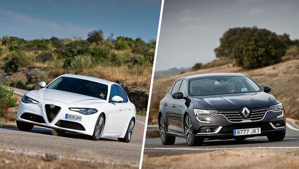 Alfa Romeo Giulia vs Renault Talisman, ¿cuál es mejor?