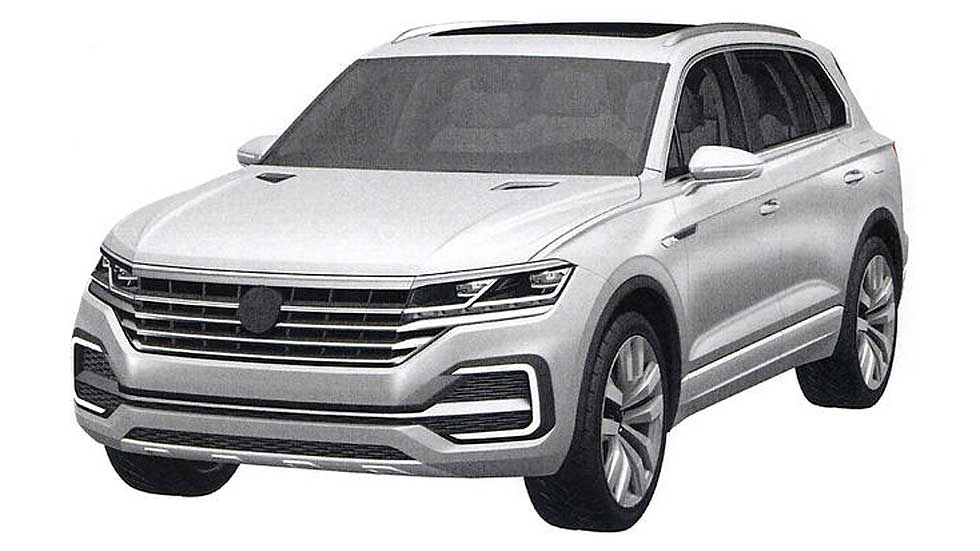 Volkswagen Touareg de tercera generación, a la venta en 2017