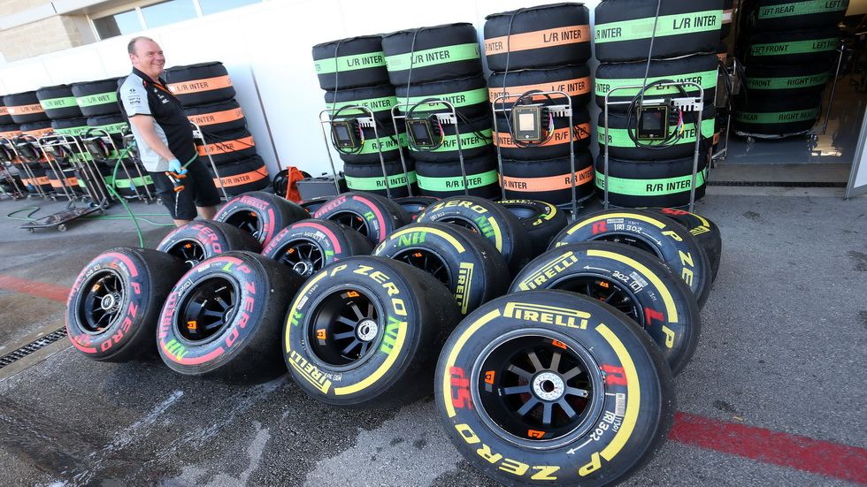 Gran Premio de USA: Los neumáticos para la carrera