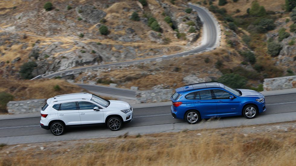 BMW X1 xDrive 20d vs Seat Ateca 2.0 TDI DSG: ¿qué SUV es mejor?