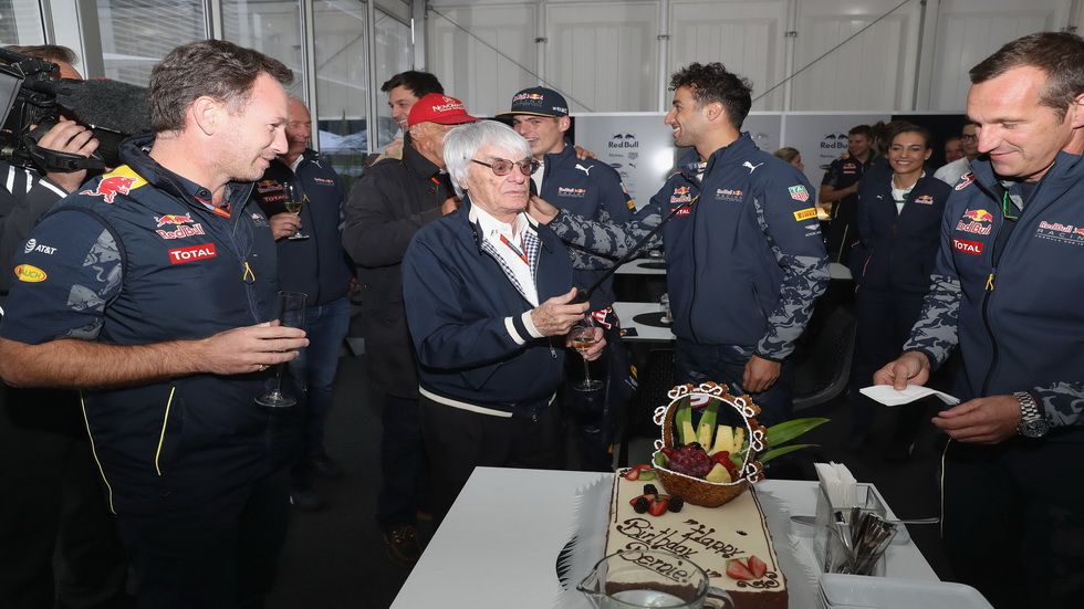 Gran Premio de México: Cumpleaños de Bernie Ecclestone