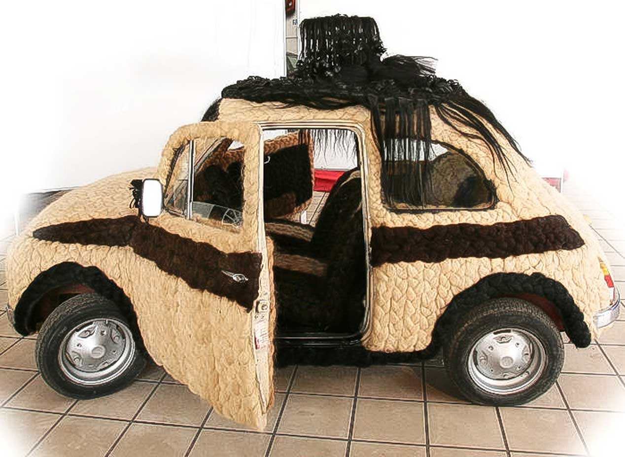 Sale a subasta el coche más peludo del mundo