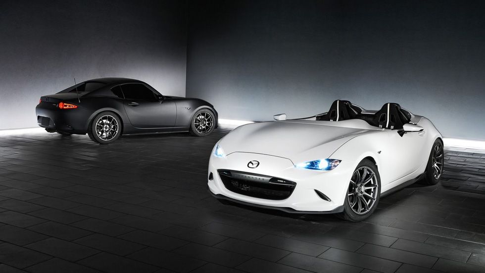 Mazda MX-5 Speedster Evolution: el coche más ligero del SEMA