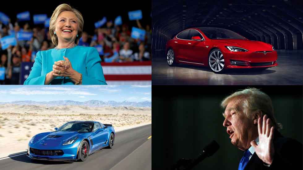 Elecciones en EE.UU.: ¿qué coches se asocian a los candidatos?