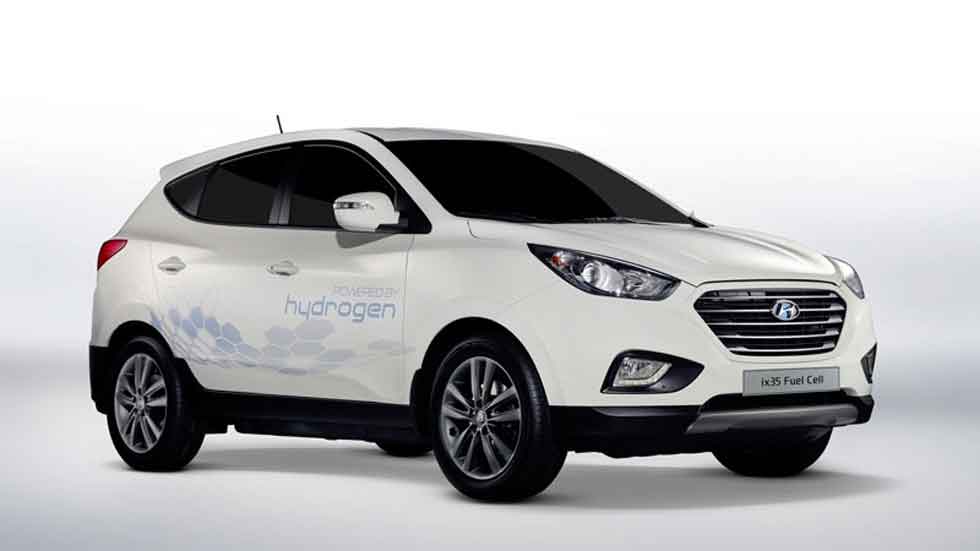 El SUV Hyundai ix35 de hidrógeno, el nuevo taxi en París