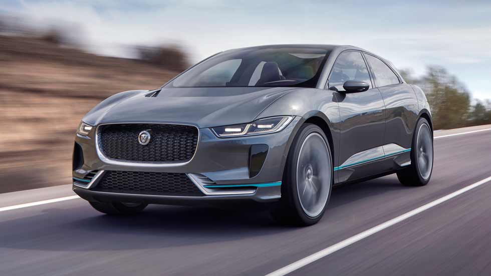 Jaguar I-Pace Concept, un SUV eléctrico de 400 CV