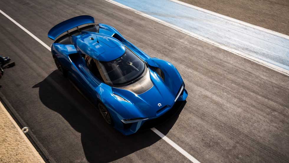 NextEV NIO EP9, el coche eléctrico más rápido del mundo