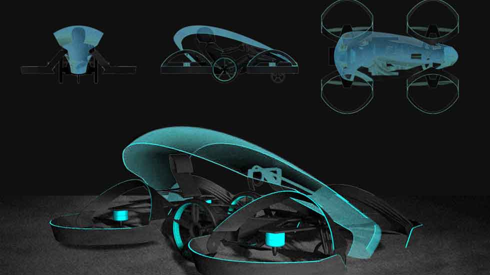 El primer coche volador llegará en 2020, en los JJOO de Tokio