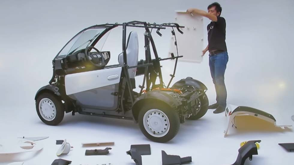 Micro EV, la furgoneta de Honda fabricada con una impresora 3D