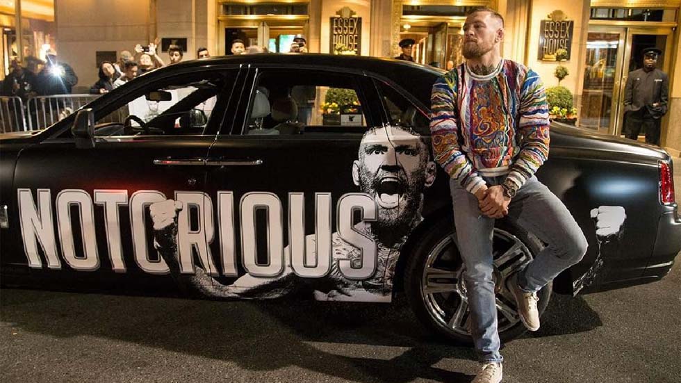 Todos los coches de Conor McGregor, el luchador más mediático del UFC