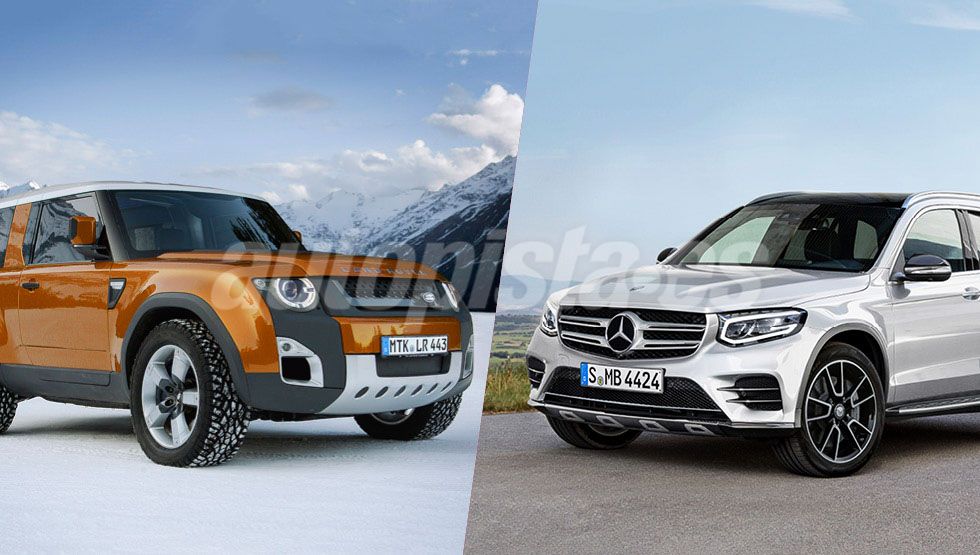 Land Rover Defender vs Mercedes GLB: los SUV más duros del futuro