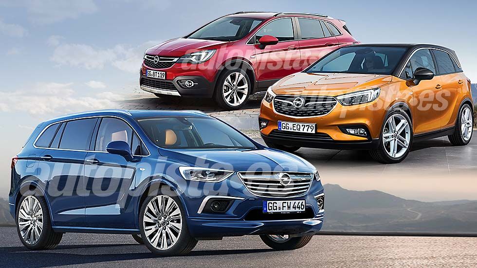 Los Opel que llegarán en 2017: Insignia, dos nuevos SUV...