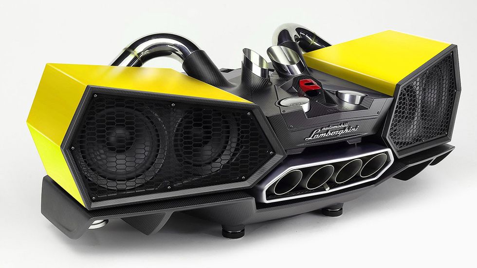 Unos altavoces Lamborghini más caros que tu coche