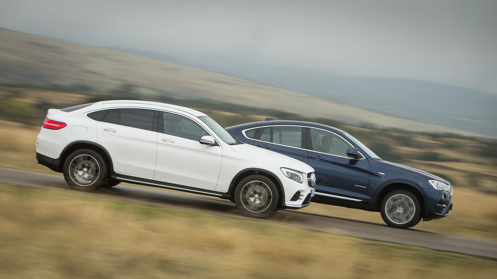 BMW X4 vs Mercedes GLC Coupé: a prueba dos SUV con traje deportivo