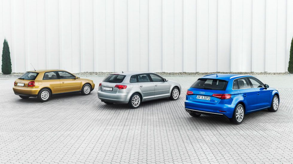 Audi A3, un compacto de éxito que cumple 20 años