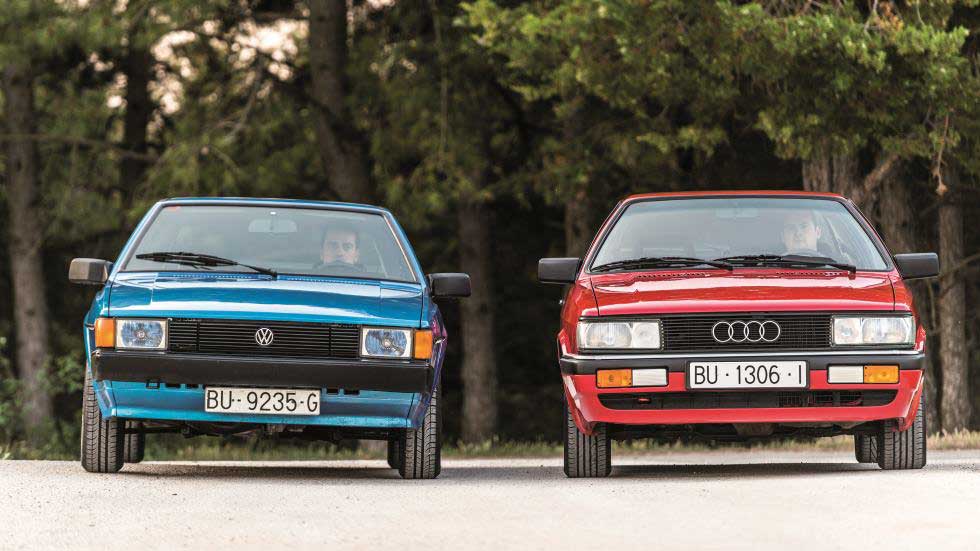 Coches para el recuerdo: Audi Coupé GT vs VW Scirocco GTS