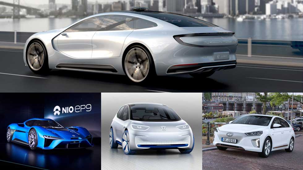 Los coches eléctricos más sorprendentes de 2016