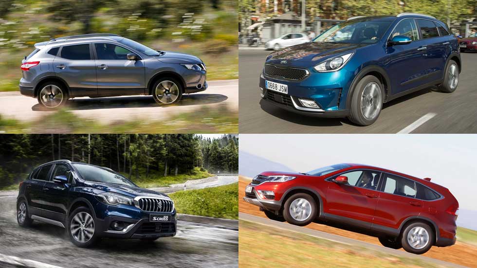 Los 15 SUV que menos consumen, según nuestras pruebas