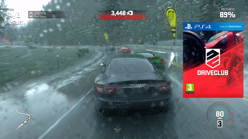 Driveclub para PS4: los nombres de los 5 ganadores