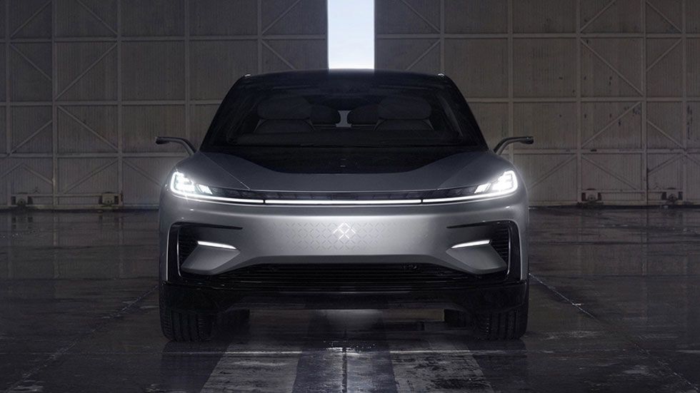El primer coche de Faraday Future, el FF 91, un SUV eléctrico ¡brutal!