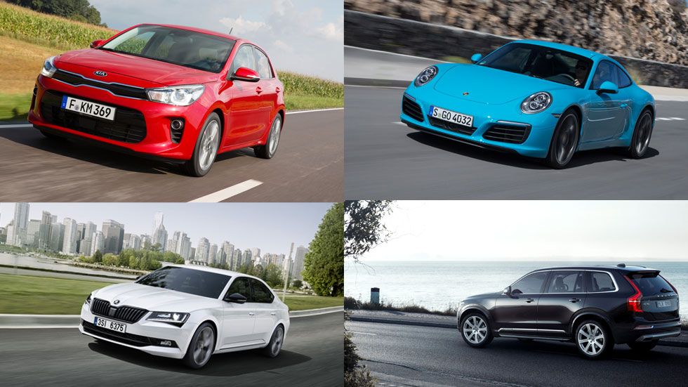 Los coches mejor valorados en Internet en 2016