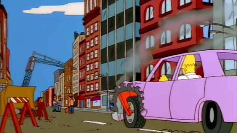 Los Simpson revelan por fin el coche de Homer