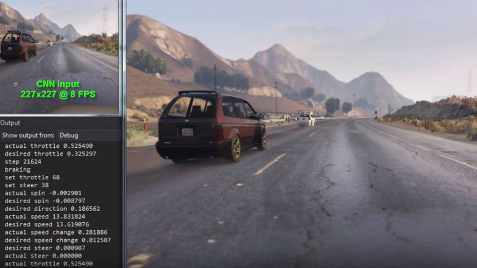 El videojuego Grand Theft Auto, ¿enseñando a conducir al coche autónomo?