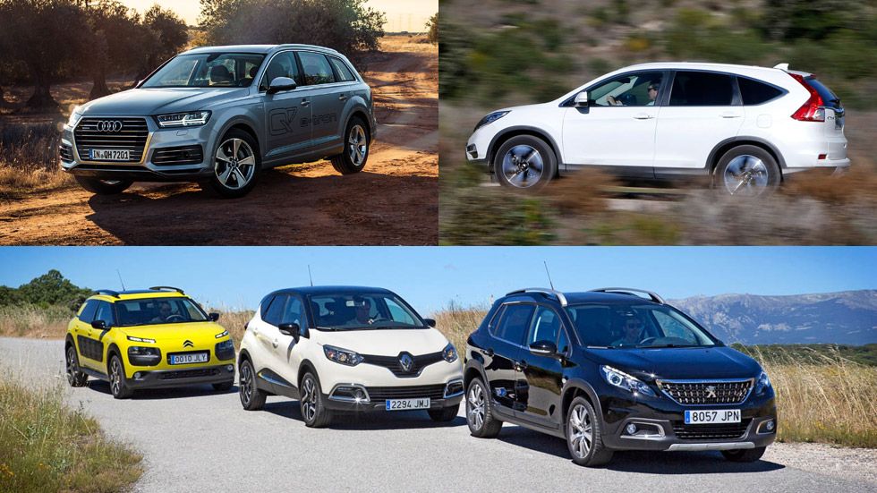 Los SUV con mayor espacio en el interior