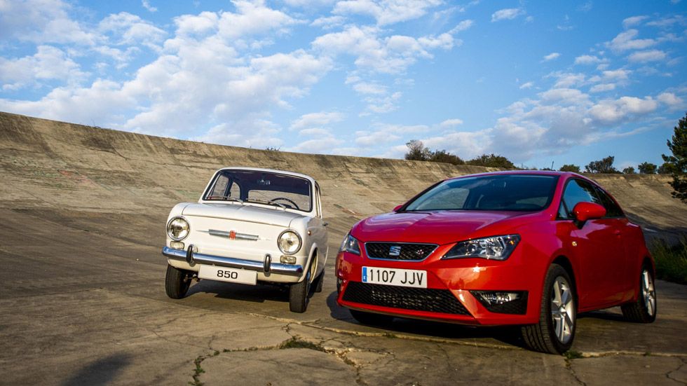 Del Seat 850 al Ibiza: 50 años en fotos y vídeo