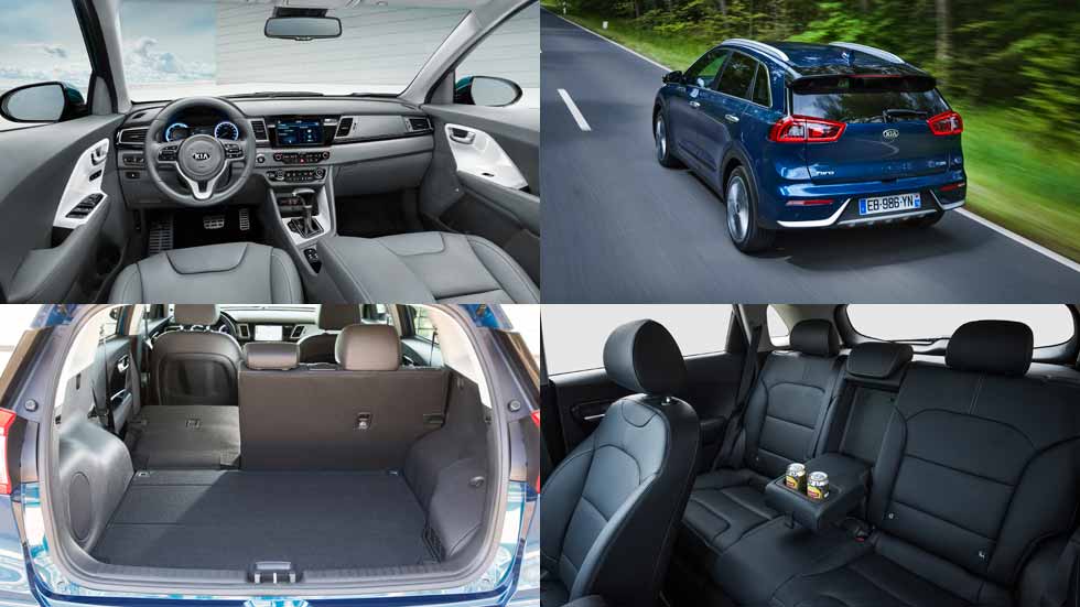 Kia Niro, un interior con muchas posibilidades