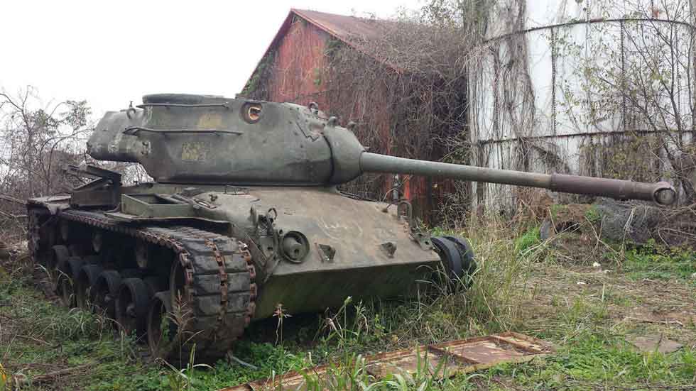 Un tanque, ¡a la venta en eBay!