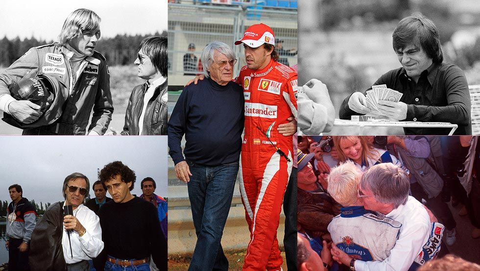 El gran “padrino” de la F1: la historia de Ecclestone (fotos)