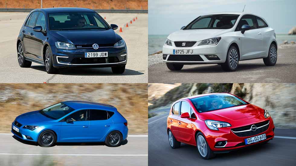 Los 10 coches más vendidos en España en enero de 2017
