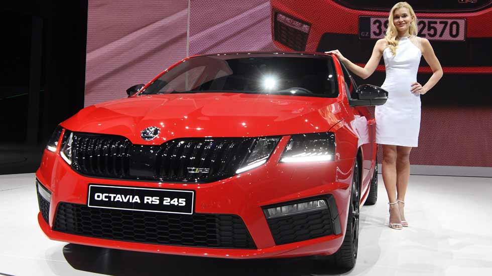Skoda Octavia RS 245: el Octavia más potente, en el Salón de Ginebra