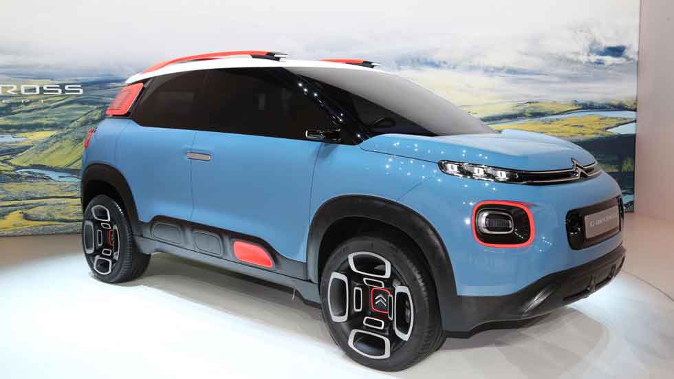 Citroën C-Aircross Concept: un SUV de lo más sorprendente