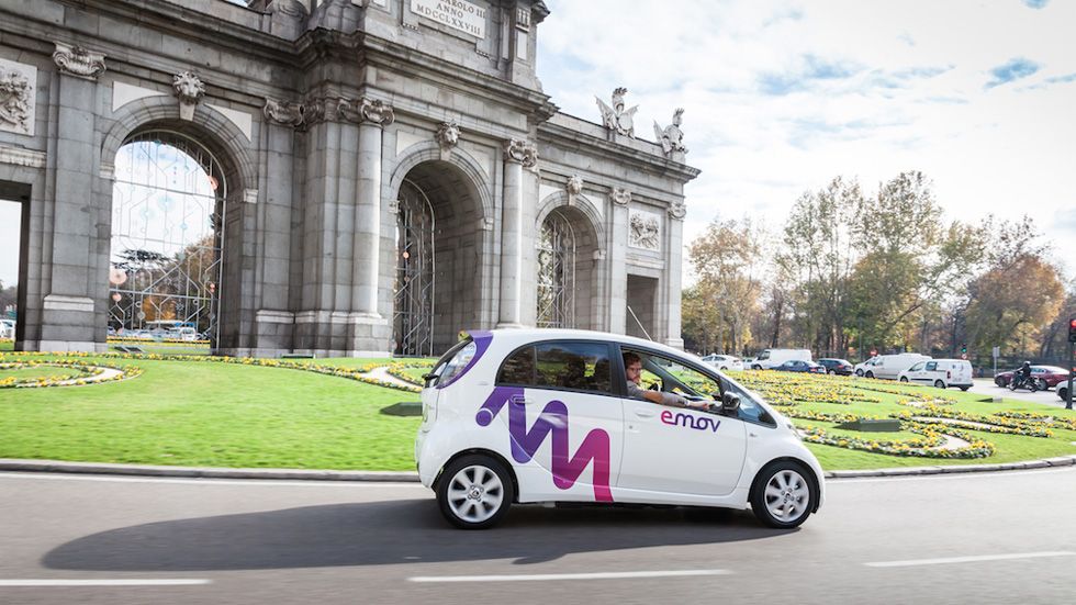 Carsharing de Emov: sólo 5 euros y 30 minutos de prueba