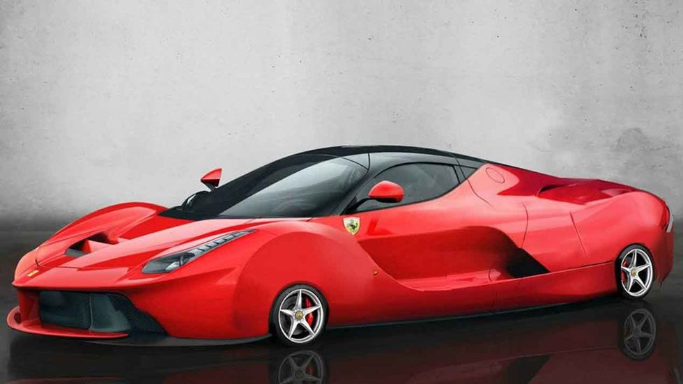¿Cómo serían los coches con ruedas diminutas?