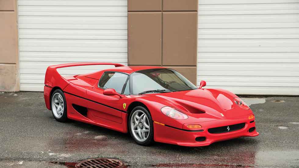 El Ferrari F50 de Mike Tyson, a la venta