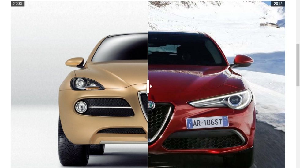 Alfa Kamal y Alfa Stelvio, parecidos razonables