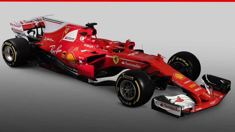 Fórmula 1 2017: Ferrari presenta su monoplaza SF70H