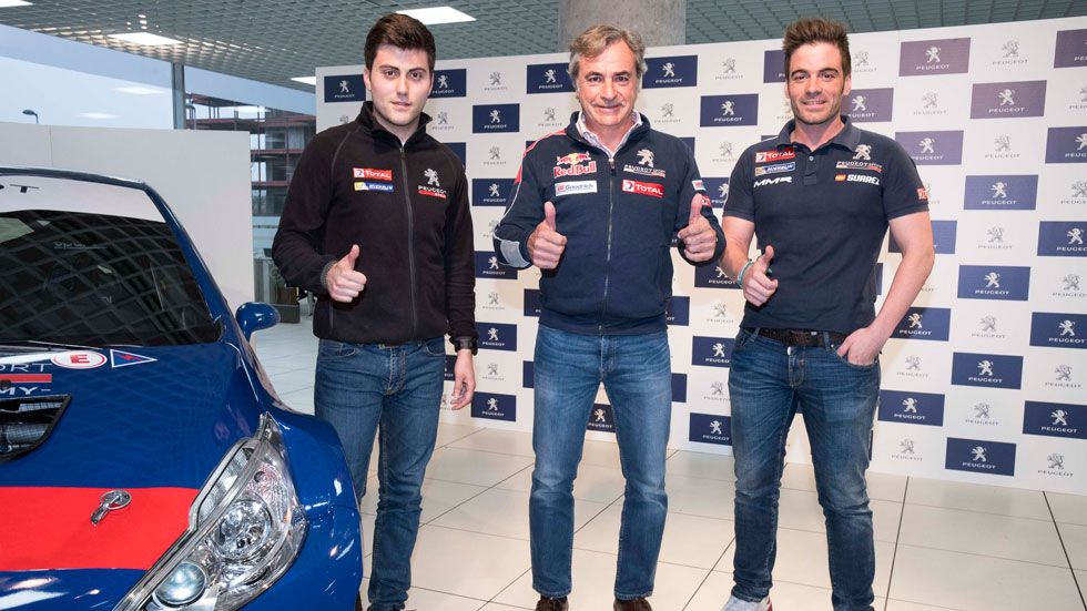“Cohete” Suárez y Pepe López, con Peugeot Sport en el Europeo de Rallyes