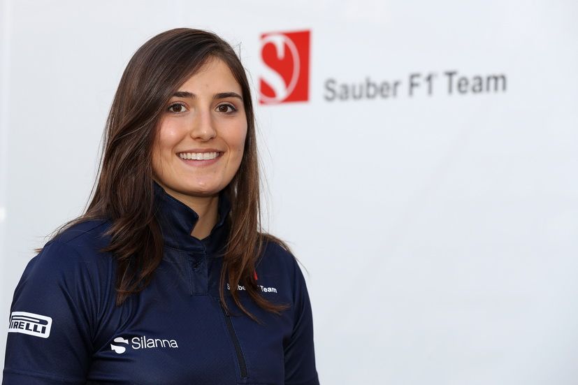 F1: Tatiana Calderón, piloto de desarrollo de la escudería Sauber