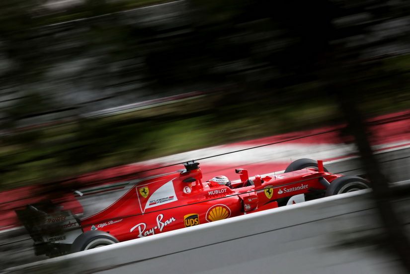 Kimi Raikkonen rebajó el tiempo de Hamilton