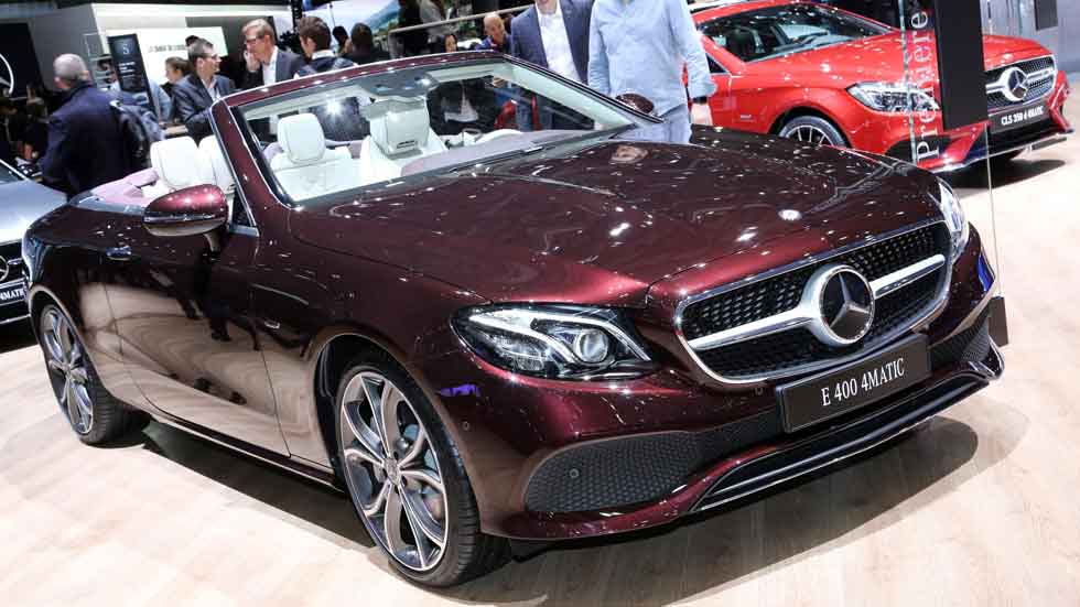 Mercedes Clase E Cabriolet en el Salón de Ginebra, todos los datos y fotos