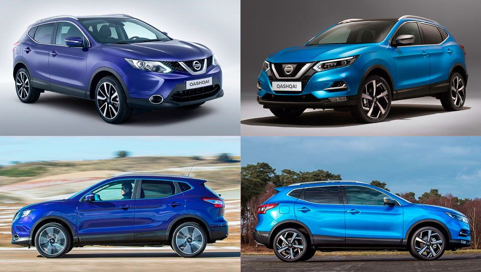 Nissan Qashqai 2017 vs 2014: así cambia el SUV más vendido