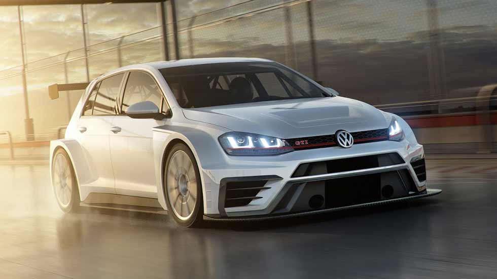 VW Golf GTI TCR 2017: así es el nuevo Golf de carreras