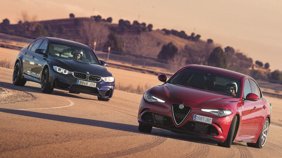 Alfa Giulia Quadrifoglio vs BMW M3: las mejores berlinas deportivas