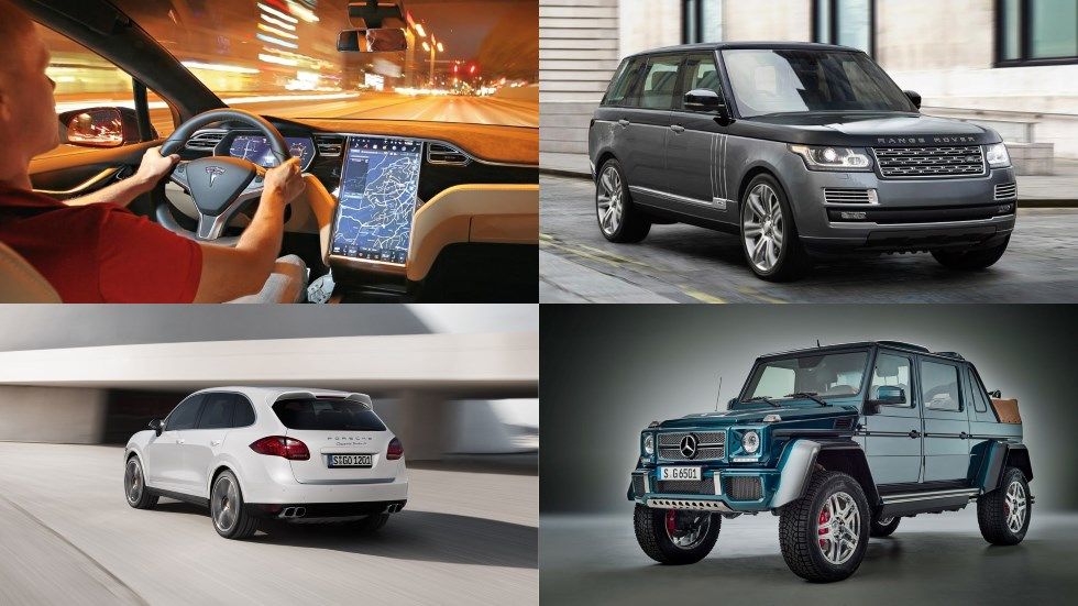 Los SUV más exclusivos del mercado: ¡a todo lujo!