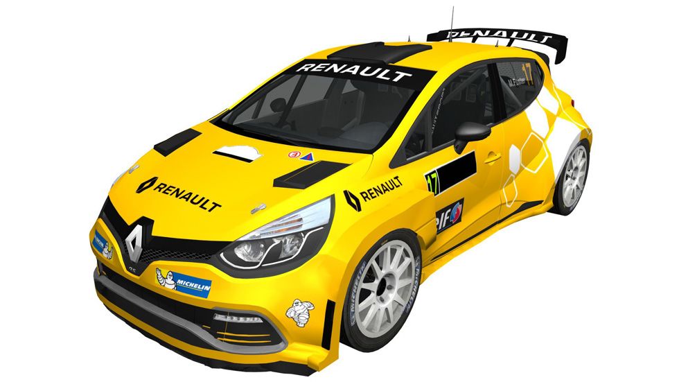 Un Clio N5 para Miguel Fuster, gran novedad de Renault para 2017