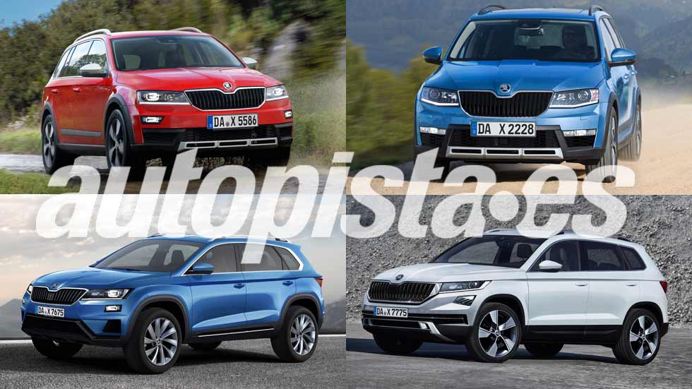Los nuevos SUV de Skoda: Yeti, Fabia SUV, Kodiaq Coupé...